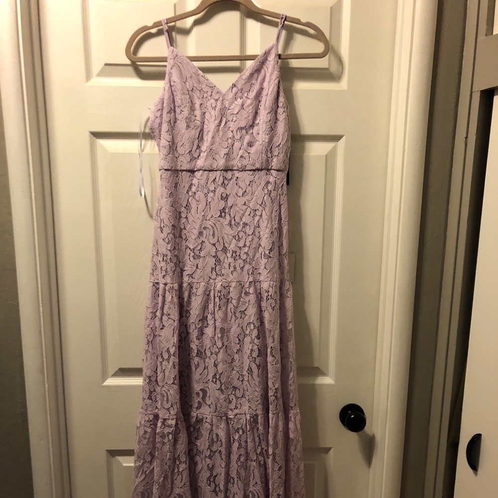 Lace maxi dress